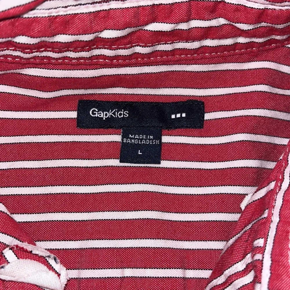 Gap Kids Striped Button Down Shirt